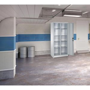 Produktbild für Werkzeugschrank CP-Möbel 8921-311, aus Metall, lichtgrau