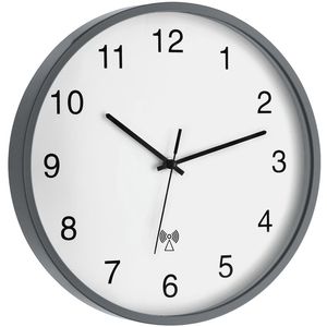Wanduhr TFA 60.3511, Kunststoff, analog, Funkuhr