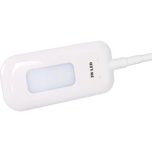 Produktbild für Schreibtischlampe Brilliant Nele, weiß, LED, dimmbar