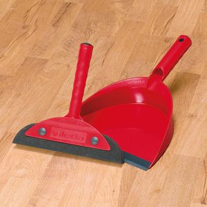 Produktbild für Kehrgarnitur Vileda Superfeger Classic, mit Kunststoffborsten