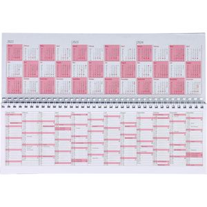 Produktbild für Tischkalender Herlitz 400207932, Colour, quer mit Register