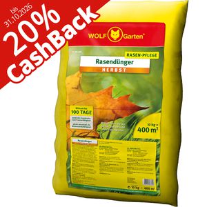 Produktbild für Dünger Wolf-Garten LK-MU 400 Rasendünger Herbst