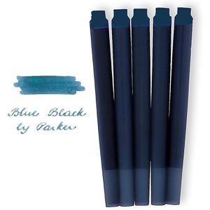 Produktbild für Füllerpatronen Parker 1950385 Quink, blau-schwarz