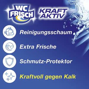 Produktbild für WC-Reiniger WC-Frisch Kraft Aktiv Ozeanfrische, Gel