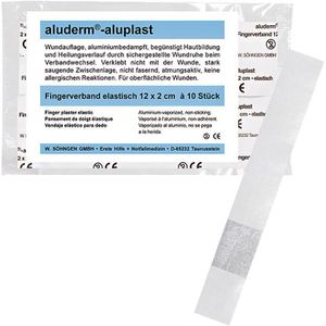 Pflaster Söhngen Aluderm Aluplast 1009163, 10 Strips