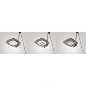 Produktbild für Schreibtischlampe Hansa LED E-Motion, silber, LED, dimmbar
