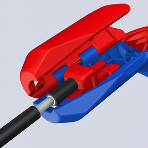 Produktbild für Abisolierwerkzeug Knipex ErgoStrip PV, 16 95 03 SB