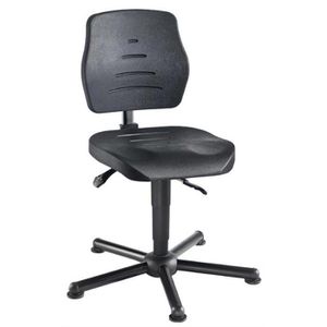 Produktbild für Arbeitsstuhl meychair W15-25-TG-PU, XXL, schwarz