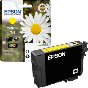 Tinte Epson 18 C13T180440 Gänseblümchen, gelb