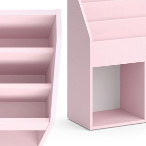 Produktbild für Bücherregal Vicco Luigi, rosa