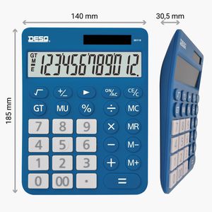 Produktbild für Taschenrechner DESQ New Generation Large 30110.06, dunkelblau