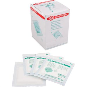 Mullkompressen Nobamed 708207, aus Baumwolle, steril