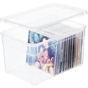 Produktbild für Aufbewahrungsbox Rotho Clearbox Multimedia, 5L