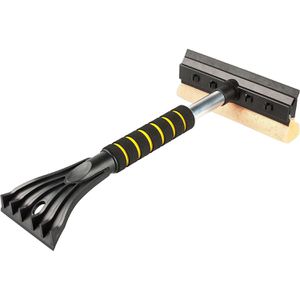 Eiskratzer Walser 23204, schwarz / gelb