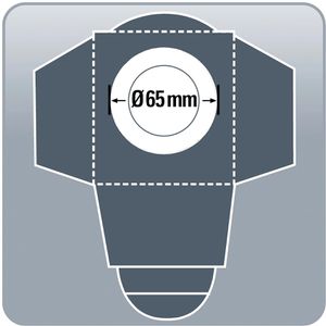 Produktbild für Staubsaugerbeutel Einhell 2351150