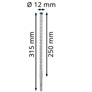 Produktbild für Bohrer Bosch Expert SDS plus-7X Hammerbohrer, SDS+
