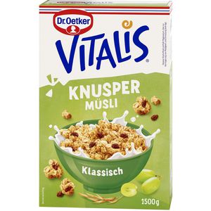 Dr.Oetker Müsli Vitalis Knuspermüsli Klassisch, 1500g