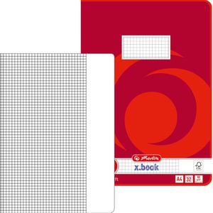 Produktbild für Schulheft Herlitz 340265 x-book, ab 5. Klasse, A4
