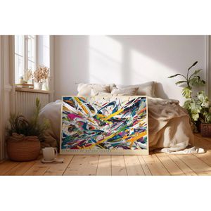 Produktbild für Wandbild Sinus-Art Symphony of Moving Colors