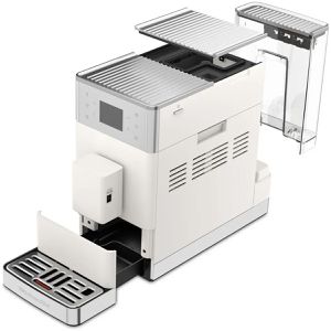 Produktbild für Kaffeevollautomat KitchenAid KF3, 5KES8453EPL, porzellan weiß