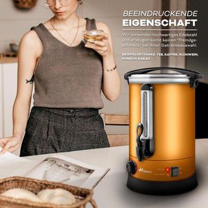 Produktbild für Heißwasserspender Tresko 1385-014, einstellbar 30°C - 110°C