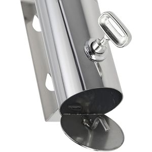 Produktbild für Aschenbecher Böttcher-AG Melbourne, silber, für Outdoor