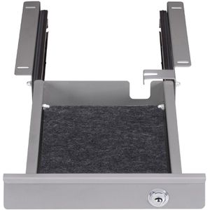 Produktbild für Unterbau-Schublade SO-TECH CAVO, grau, aus Metall