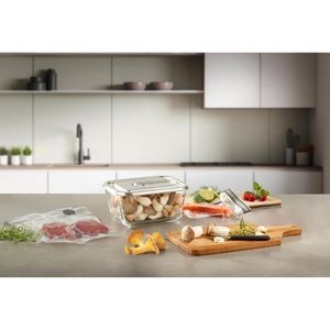 Produktbild für Vakuumbehälter Caso VacuBoxx Inox XL 1167, aus Borosilikatglas