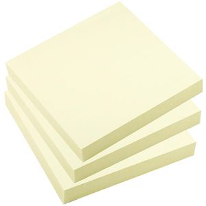 Produktbild für Haftnotizen UPM Notes, 5654-01PG-3, gelb