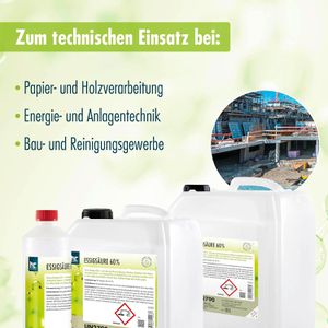 Produktbild für Essigsäure Höfer-Chemie Technische Qualität, 60%