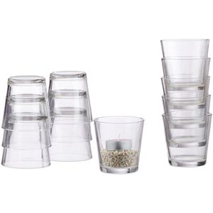 Produktbild für Windlicht Relaxdays 10023445 Teelichtgläser