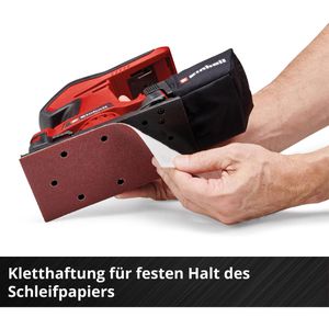 Produktbild für Schwingschleifer Einhell TC-OS18/187 Li Solo, Akku