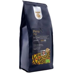 GEPA Kaffee Peru pur, BIO, gemahlen, fairtrade, 250g