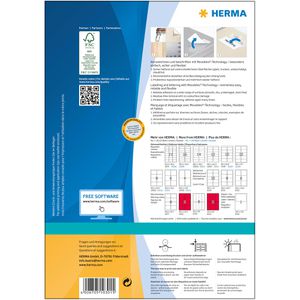 Produktbild für Adressetiketten Herma 10301 Movables, weiß