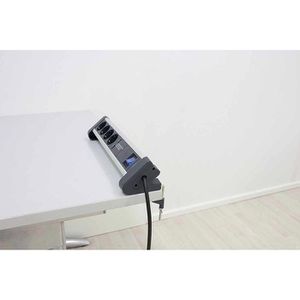Produktbild für Tischsteckdose as-Schwabe ALUX, mit 1,5m Kabel