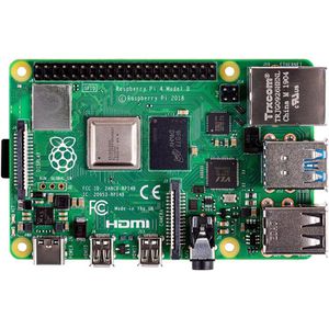 Produktbild für Einplatinencomputer Raspberry Pi 4 Model B 4GB