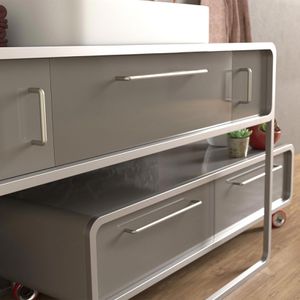 Produktbild für Möbelgriffe SO-TECH BG03e, silber, aus Edelstahl