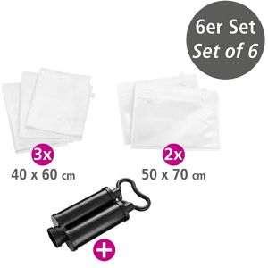 Produktbild für Vakuumbeutel Wenko 52631100, Reise-Set mit Pumpe