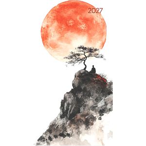 Produktbild für Buchkalender Alpha 134201, Style Zen, Jahr 2027