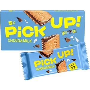 Leibniz Kekse PiCK UP! Choco und Milk, je 28g, 5 Stück