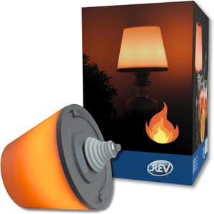 Produktbild für Tischlampe REV-Ritter Lamprusco, Flaschenlampe, weiß mit LED