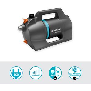 Produktbild für Gartenpumpe Gardena 4200 Silent Set, 600 W