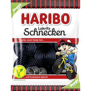 Lakritz Haribo Lakritzschnecken, süß & würzig