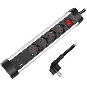 Steckdosenleiste LogiLink LPS278U, mit 1,5m Kabel