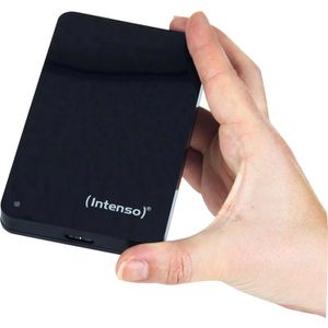 Produktbild für Festplatte Intenso Memory Case, schwarz