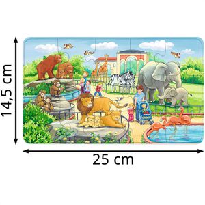 Produktbild für Puzzle Ravensburger 06116, Ausflug in den Zoo