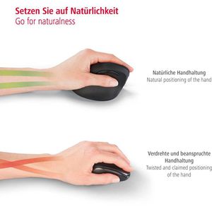 Produktbild für Maus Hama EMW-500 Vertikale Funkmaus, 182699