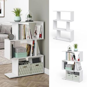 Produktbild für Bücherregal Vicco Levio, weiß