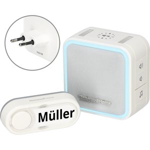 Türklingel Honeywell DC515SP2, LED-Blinken, 150m Funk, Set