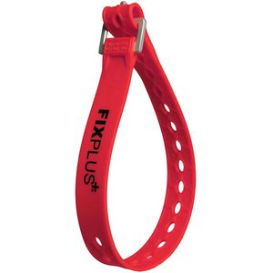 Produktbild für Spanngurt Fixplus Strap rot, mit Schnellverschluss